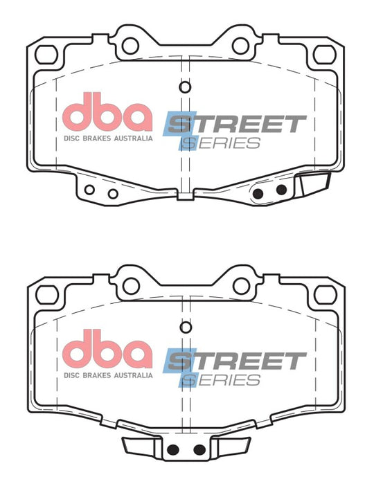 DBA 95-02 Toyota 4Runner (297mm Front Rotor) Street Series Front Brake Pads - DB1149SS