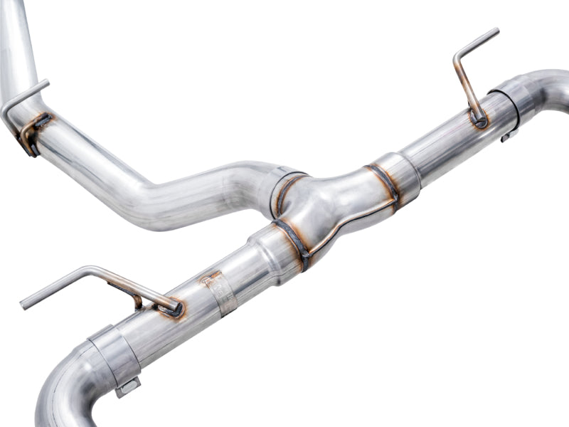AWE Tuning Subaru BRZ/ Toyota GR86/ Toyota 86 Track Edition Cat-Back Exhaust- Chrome Silver Tips - 3020-32279