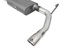 Load image into Gallery viewer, aFe Scorpion 2-1/2in Alum Steel Axle-Back Exhaust w/Polished Tip 07-18 Jeep Wrangler JK V6-3.6/3.8L - 49-08047-P
