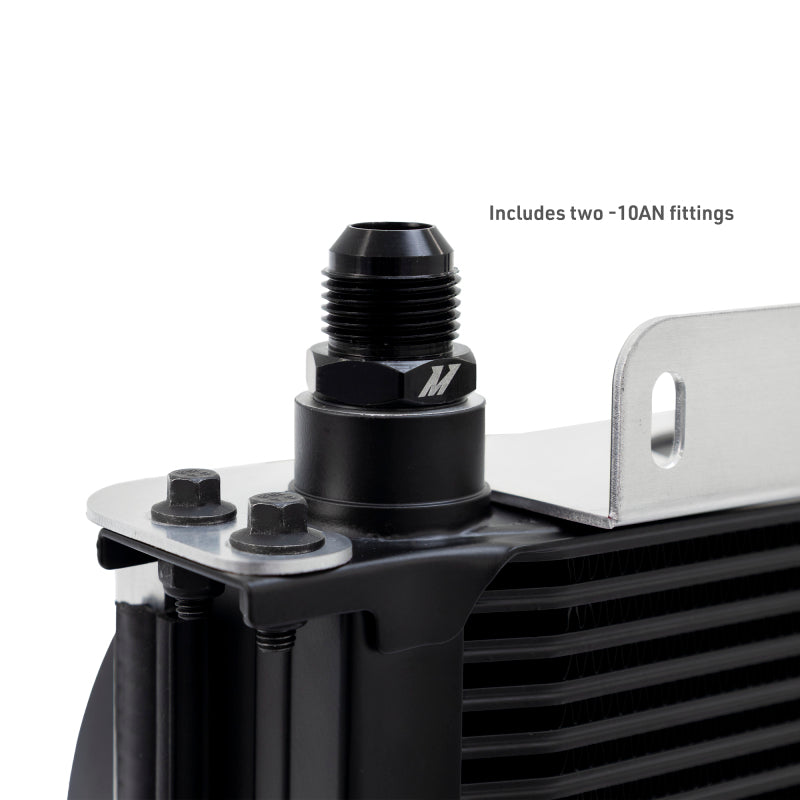 Mishimoto Universal Oil Cooler Kit - 19 Row Cooler and 2x5in Fans - MMOC-19-K