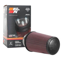 Load image into Gallery viewer, K&amp;N Universal Rubber Filter 4inch FLG / 6inch OD-B / 4-5/8inch OD-T / 9inch H - RE-0870