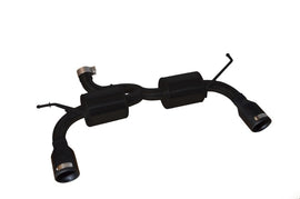 Injen 07-17 Jeep Wrangler JK 3.6L/3.8L 63mm Stealth Black Axle-back Exhaust w/ 4in Black Tips - SES5004BLK