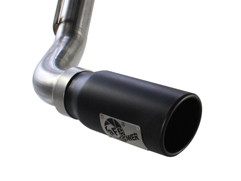 aFe MACHForce XP Exh CB, GM Silverado/Sierra 1500 2014 V*-5.3/6.2L Black tip - 49-44038-B