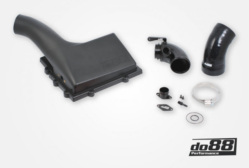 do88 VAG 1.8 2.0 TSI (MQB) V1 Intake System w/Inlet Pipe Black Hose - LF-120-S-130