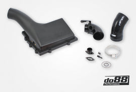 do88 VAG 1.8 2.0 TSI (MQB) V1 Intake System w/Inlet Pipe Black Hose - LF-120-S-130