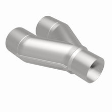 Load image into Gallery viewer, MagnaFlow Universal Trans Y-Pipe All SS 4inch (Dual) 3.5inch (Single) x 13inch (Overall) - 10800