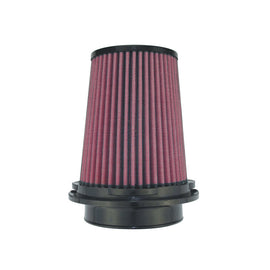 Injen 8-Layer Oiled Cotton Gauze Air Filter 4.0in ID/ 6.0in Base / 6.3in Height / 4in Top - X-1112-BR