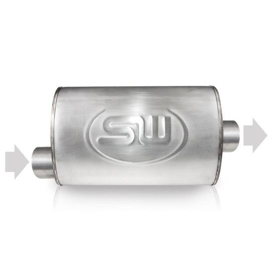 Stainless Works 2in ID OFFSET INLET/ 2in OD CENTER OUTLET 5inx9in - TM5S2O2C