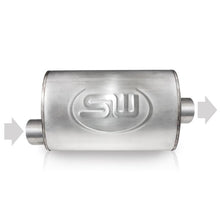 Load image into Gallery viewer, Stainless Works 2.25in ID OFFSET INLET/ 2.25in OD CENTER OUTLET 5inX9in - TM5C22O22C