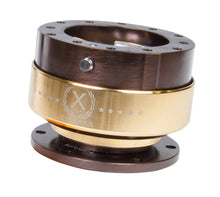Load image into Gallery viewer, NRG Quick Release Gen 2.0 - Bronze Body / Chrome Gold Ring - SRK-200BR-CG