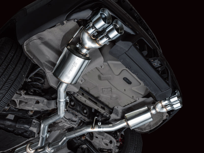 AWE Tuning 2020+ Ford Explorer ST Touring Edition Exhaust w/ Chrome Silver Tips - 3015-42625