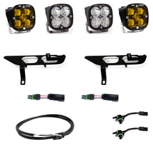 Load image into Gallery viewer, Baja Designs 21-22 Ford F-150 Squadron SAE Amber/Pro DC Up w/ DRL Fog Pocket Light Kit - 447868UP