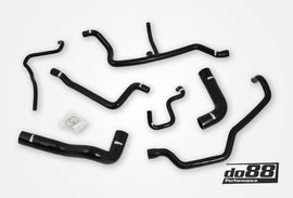do88 91-96 BMW 525i/525ix (E34) Coolant Hoses - Black - DO88-KIT221S