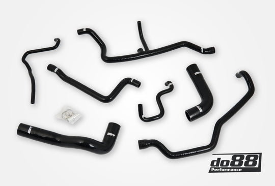 do88 91-96 BMW 525i/525ix (E34) Coolant Hoses - Black - DO88-KIT221S