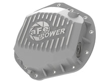Load image into Gallery viewer, aFe Street Series Rear Differential Cover Raw w/ Machined Fins 01-18 GM Diesel Trucks V8-6.6L (td) - 46-71060A