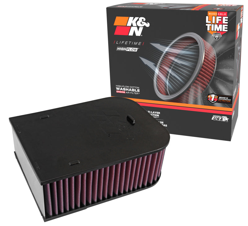 K&N Replacement Air Filter for 2015 Porsche Macan V6 3.6L - E-0660