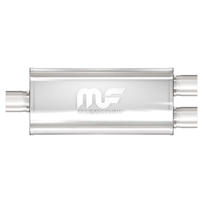 MagnaFlow Muffler Mag SS 18X5X8 2.5X2.5/2.5 C - 12268