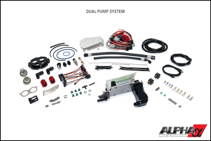 AMS Performance 2009+ Nissan GT-R R35 Omega Fuel System - Dual Pumps - ALP.07.07.0010-2