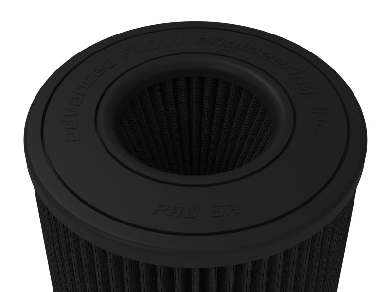 aFe MomentumINtake Replacement Air Filter w/Black Pro 5R 5-1/2IN F x 8IN B x 7IN T (Inverted) x 9IN - 20-91209K