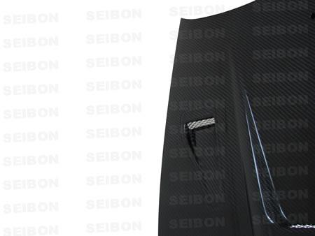 Seibon 89-94 Nissan 180SX/240SX DVII Carbon Fiber Hood - HD8994NS240-DVII