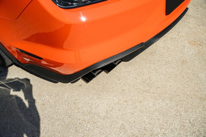 Corsa 20-22 Ford Mustang GT500 3.0in Dual Rear Exit Catback w/ Twin 5.0in Black Slash Cut Pro Tips - 21291BLK