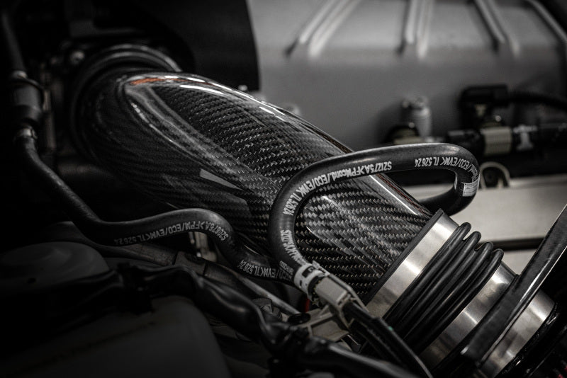 APR 10-16 Audi S4/S5/14-17 Audi Q5/SQ5 (B8) 3.0T Carbon Fiber Throttle Inlet Pipe - CI100037-A