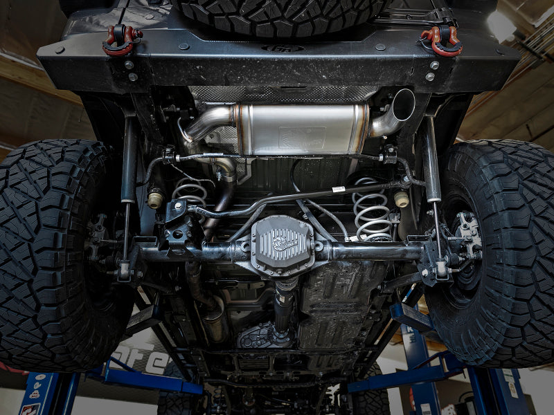 aFe MACH Force-Xp Hi-Tuck 3in 409 SS 18-20 Jeep Wrangler JL 2.0/3.6 Axle-Back Exhaust - 49-48080