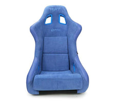 Load image into Gallery viewer, NRG FRP Bucket Seat (Medium) Prisma-Chromatic Royal Blue Vegan Suede w/ Chameleon Back - FRP-303RBL-CHRMTC