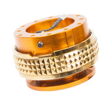 Load image into Gallery viewer, NRG Quick Release Kit - Pyramid Edition - Rose Gold Body / Chrome Gold Pyramid Ring - SRK-210RG/CG