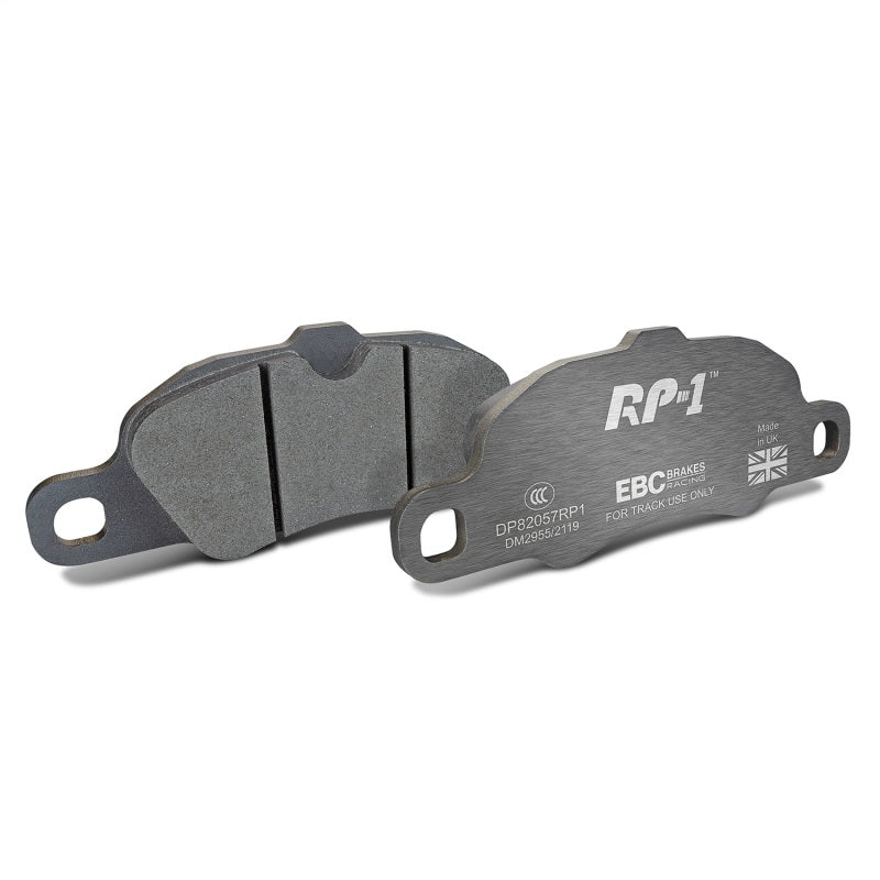 EBC Racing 08-12 Porsche 911 (997) (Cast Iron Disc Only) RP-1 Race Front Brake Pads - DP82057RP1