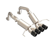 Load image into Gallery viewer, MBRP 14-19 Chevrolet Corvette 3in Dual Split Rear Axle Back w/ Carbon Fiber Tips - S70303CF