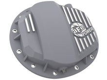 Load image into Gallery viewer, aFe Pro Series GMCH 9.5 Rear Diff Cover Raw w/ Machined Fins 19-20 GM Silverado/Sierra 1500 - 46-71140A