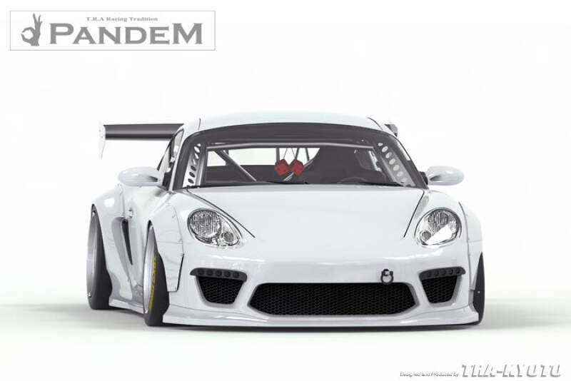 GReddy 05-08 Porsche Cayman (987.1) Rocket Bunny Full Wide-Body Aero Kit w/o Wing - 17090520