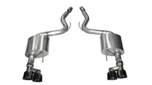Load image into Gallery viewer, Corsa 2015-2017 Ford Mustang GT 5.0 3in Axle Back Exhaust Black Quad Tips (Sport) - 14334BLK