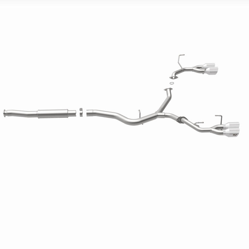 MagnaFlow SYS Cat-Back 15-17 Subaru WRX Sti 2.5L Polished 3in Tips - 19361