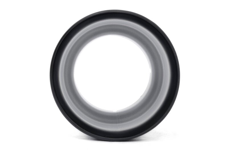Dinan Double-Walled 4in Clamp-On Exhaust Tip - Black - 4in Outlet / 2.75in Inlet - D663-0601-BOX