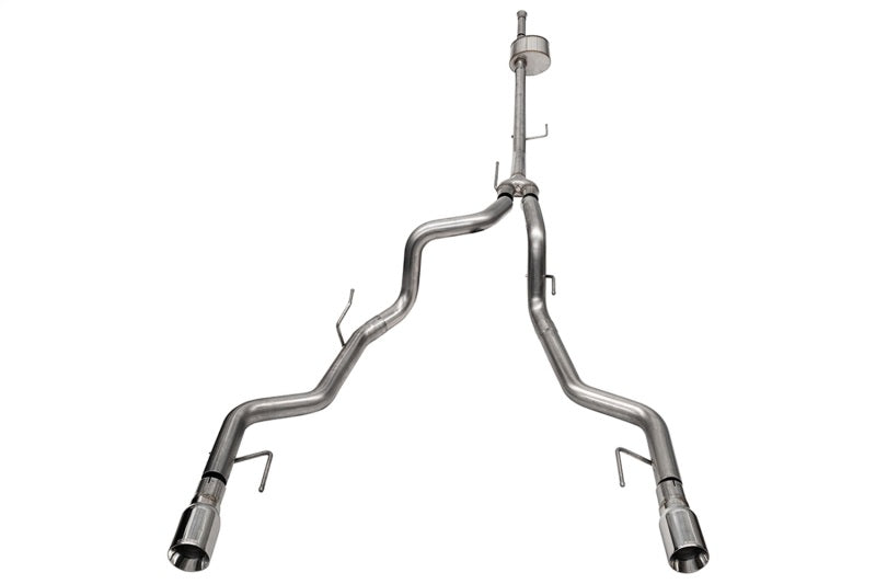 Corsa 2022-2025 Ford F-150 SuperCrew/5.5ft Bed 5.0L V8 Xtreme Cat-Back Dual Rear Exit-Polished - 21183