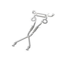 Load image into Gallery viewer, MagnaFlow Cat-Back 09-17 Nissan 370Z V6 3.7L Street Series SS 2.25in Dual Split Rear Exit Exhaust - 19135