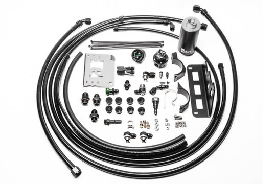 Radium Engineering 08-15 Cadillac CTS-V Fuel Hanger Plumbing Kit - Stainless Filter - 20-1325-03