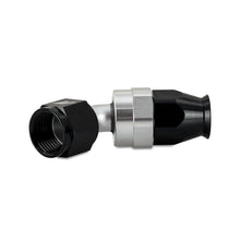 Load image into Gallery viewer, Mishimoto Aluminum PTFE -8AN 45 Degree Fitting Black - MMFT-SW-08P-45