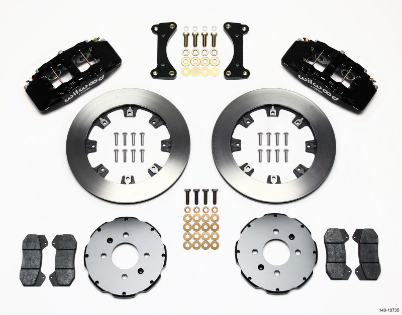 Wilwood Dynapro 6 Front Hat Kit 12.19in 94-01 Honda/Acura w/262mm Disc - 140-10735
