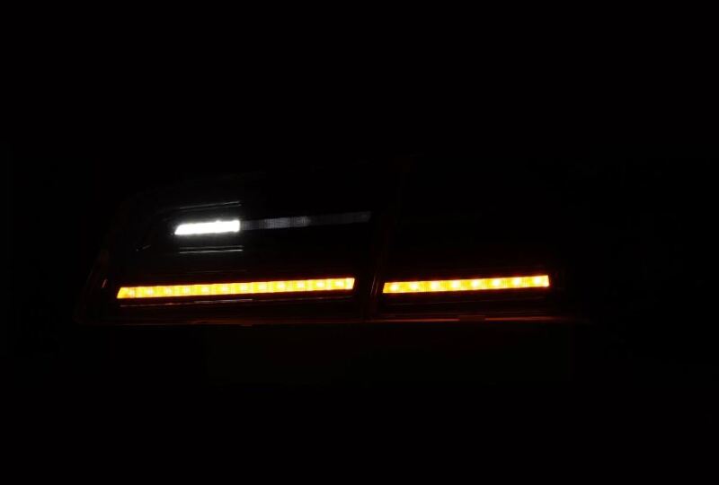 AlphaRex 12-21 Tesla Model S LUXX-Series LED Tail Lights - Alpha-Black - 601110