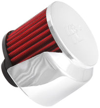Load image into Gallery viewer, K&amp;N 1in Flange L x 3in OD x 2.5in Height Clamp On Crankcase Vent Filter - 62-1516