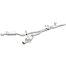 Load image into Gallery viewer, MagnaFlow Cat-Back Stainless Dual Split Rear Exit 4in Polished Tips 11-15 Chevy Camaro 3.6L V6 - 15353