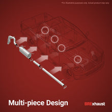 Load image into Gallery viewer, MagnaFlow BRE Exhaust Kit 06-11 Rio Accent 1.6L - 106-0741
