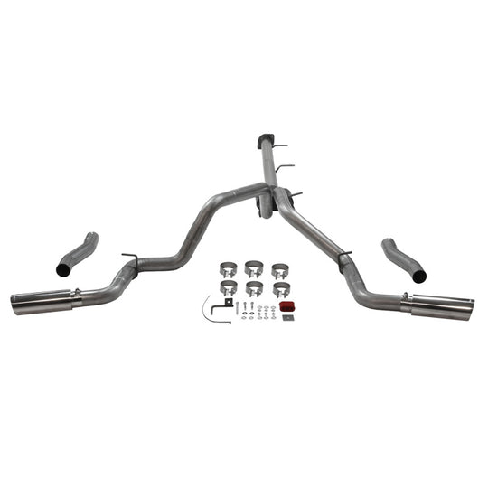 Flowmaster 20-25 GM 2500HD 6.6L CCB Outlaw Cat-Back Exhaust System - 818112