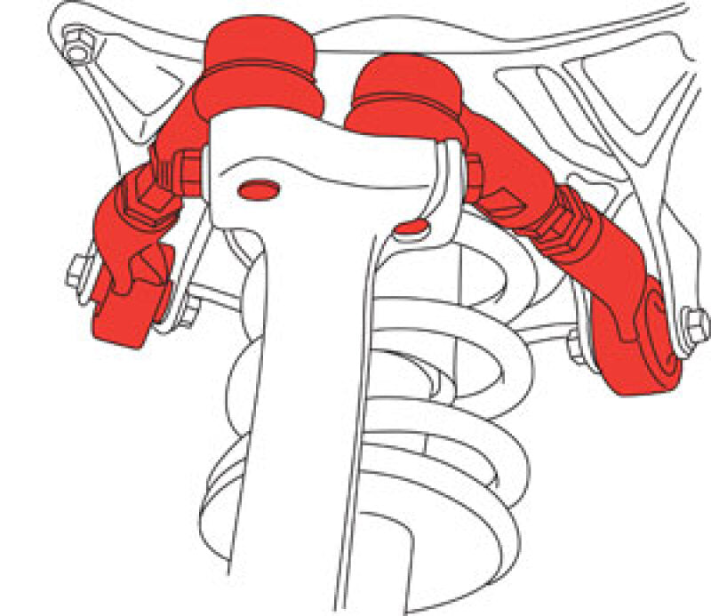 SPC Performance 09-17 Audi A4/S4/RS4 /09-16 Audi A5/S5 Front Adj Upper Racing Control Arm Kit - 81368