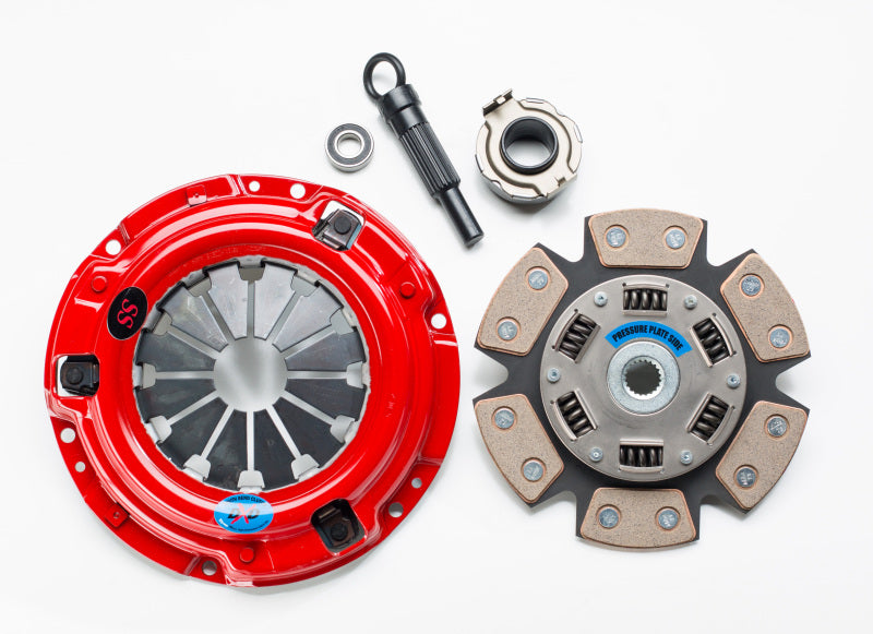 South Bend / DXD Racing Clutch 96-00 Honda Civic DOHC D16Y5/7/8/Z6 1.6L Stg 3 Drag Clutch Kit - KHC08-SS-DXD-B