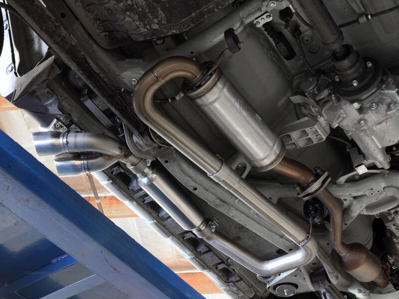 aFe 18-21 Suzuki Jimny Takeda 2-1/4in. 304 SS Cat-Back Exhaust w/ Polished Tip - 49-37020-P