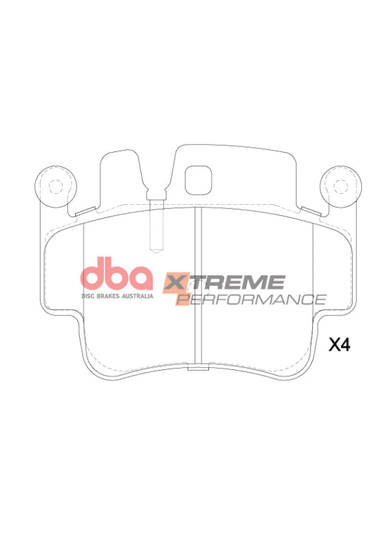 DBA 98-01 Porsche 911 Carrera 996 / 04-13 Porsche Carrera S 997 XP Performance Front/Rear Brake Pads - DB1401XP